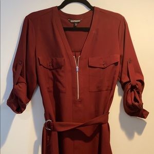 Express shirt dress